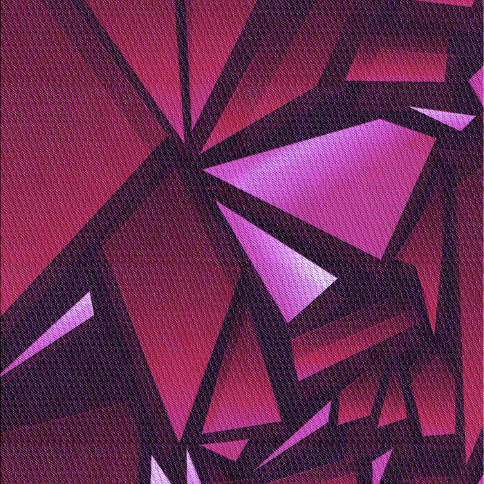 Patterned Dark Magenta Purple Rug, pat1419pur