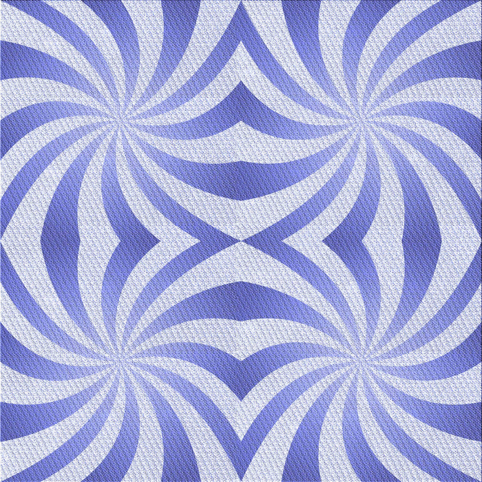 Round Machine Washable Transitional Light Slate Blue Rug, wshpat142blu