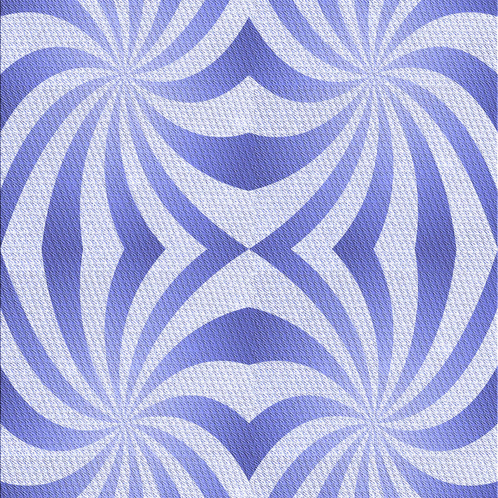 Patterned Light Slate Blue Rug, pat142blu