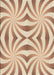 Patterned Deep Peach Orange Rug, pat142brn