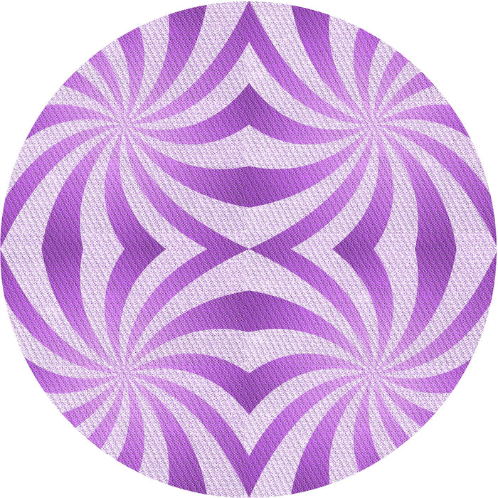 Square Patterned Blossom Pink Rug, pat142pur