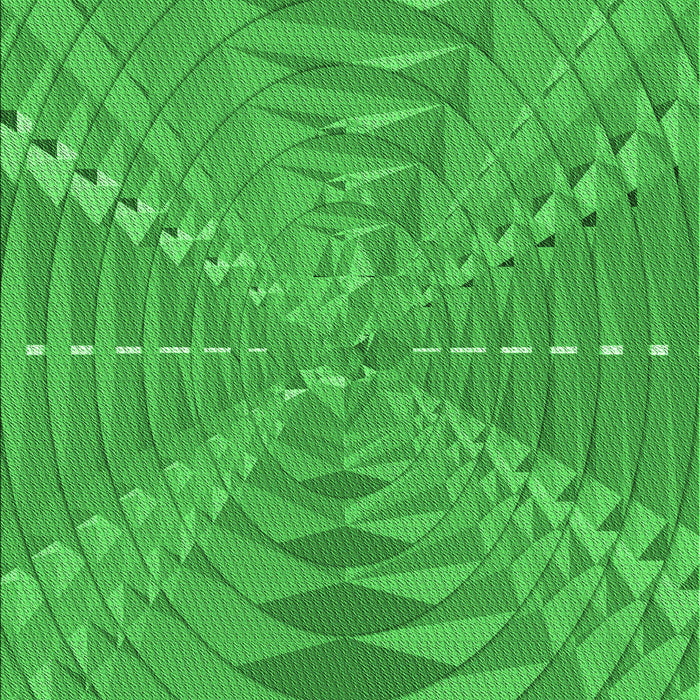 Patterned Lime Green Rug, pat1420grn