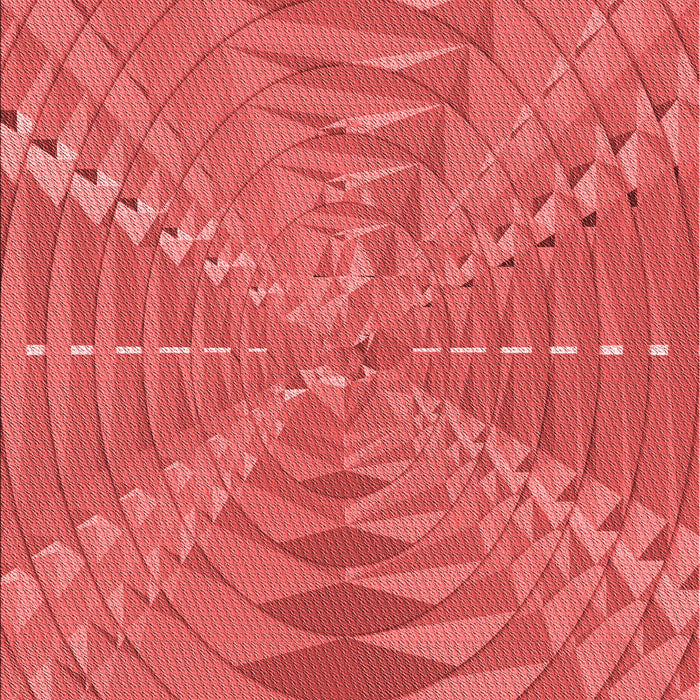 Machine Washable Transitional Red Rug, wshpat1420rd