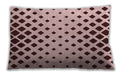 Patterned Rectangular Light Rose Pink Lumbar Throw Pillow, 13 inch by 19 inch, lbpat1422rd