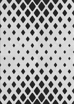 Patterned Gray Novelty Rug, pat1422