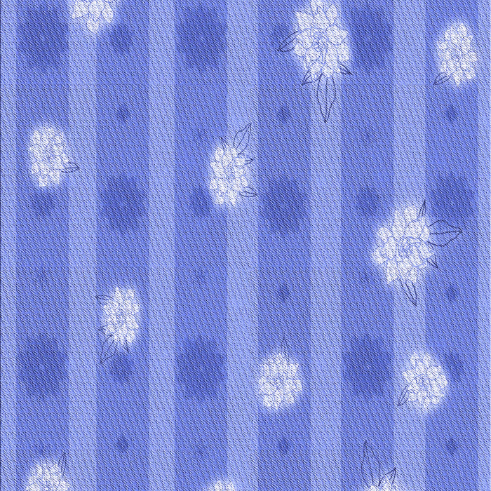 Patterned Blue Rug, pat1423blu