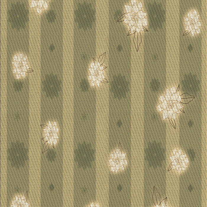 Patterned Metallic Gold Rug, pat1423brn