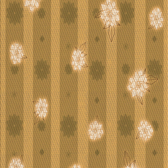 Machine Washable Transitional Yellow Rug, wshpat1423org