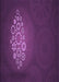 Patterned Dark Orchid Purple Rug, pat1424pur