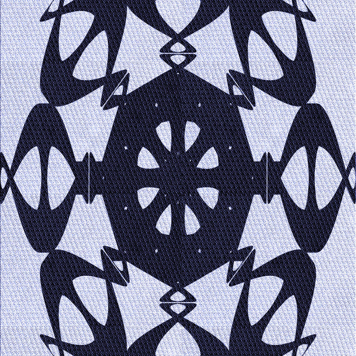 Machine Washable Transitional Blue Rug, wshpat1425blu