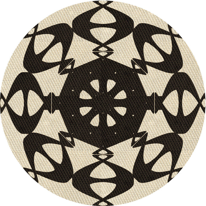 Square Machine Washable Transitional Chocolate Brown Rug in a Living Room, wshpat1425brn