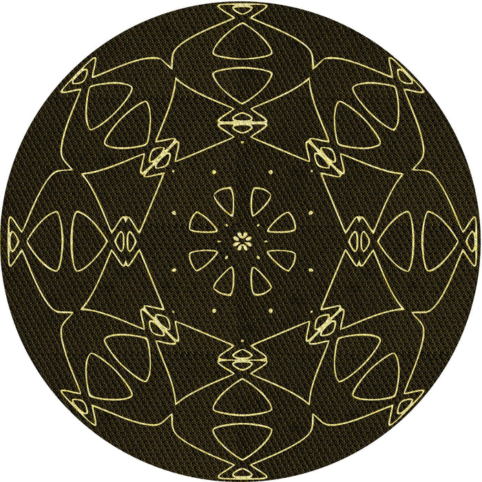 Square Machine Washable Transitional Black Rug in a Living Room, wshpat1426yw