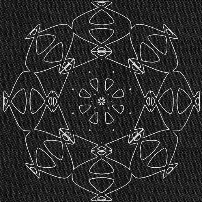 Sideview of Machine Washable Transitional Gray Rug, wshpat1426