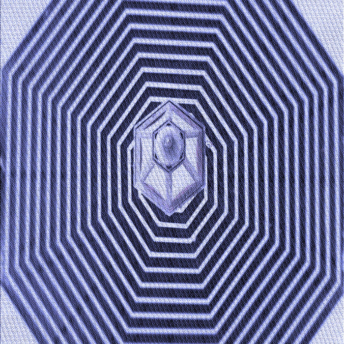 Machine Washable Transitional Blue Rug, wshpat1427blu