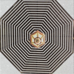 Sideview of Machine Washable Transitional Burgundy Brown Rug, wshpat1427