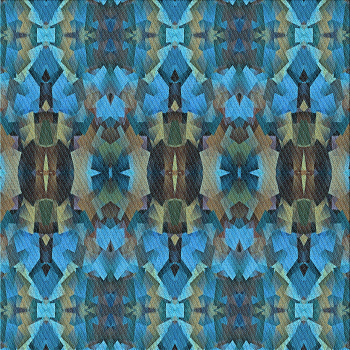 Round Machine Washable Transitional Dark Blue Grey Blue Rug, wshpat1428lblu