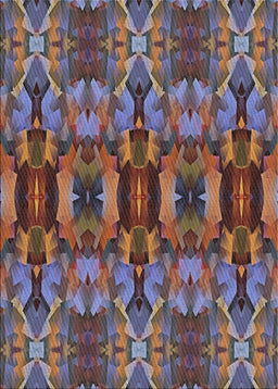 Machine Washable Transitional Bakers Brown Rug, wshpat1428