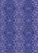 Patterned Light Slate Blue Rug, pat1429blu