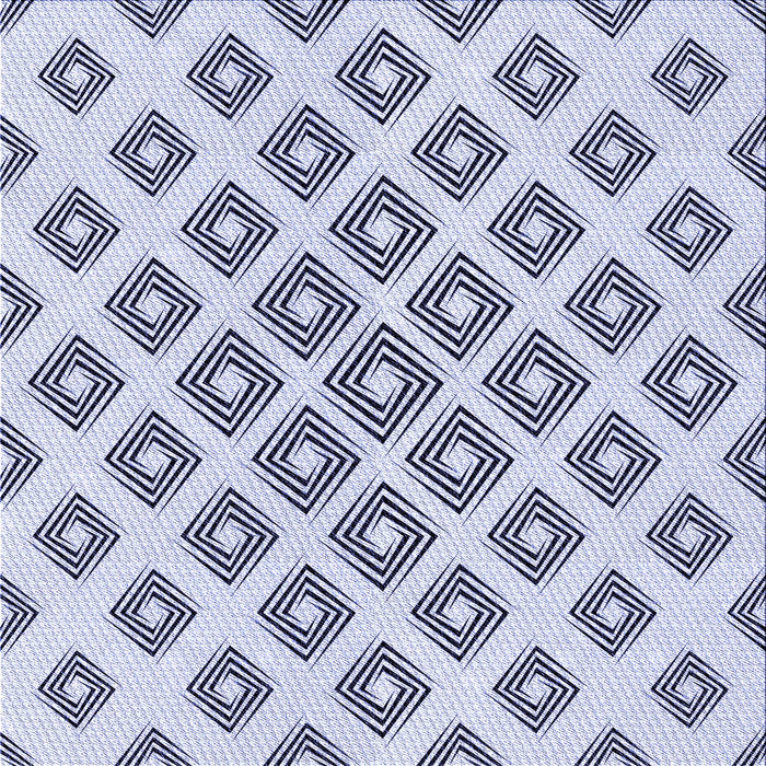 Round Patterned Lavender Blue Rug, pat143blu