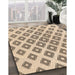 Machine Washable Transitional Light Brown Rug in a Family Room, wshpat143org