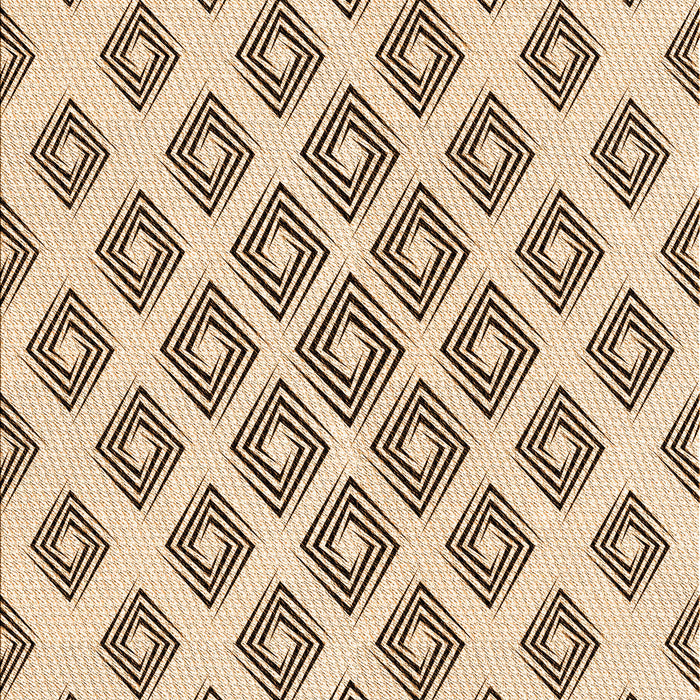 Patterned Light Brown Rug, pat143org