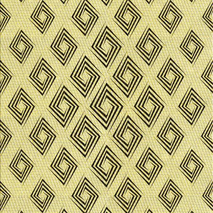 Patterned Sun Yellow Rug, pat143yw