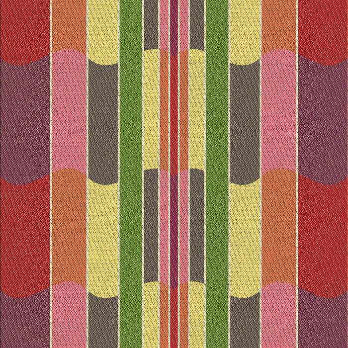 Machine Washable Transitional Red Rug, wshpat1430brn