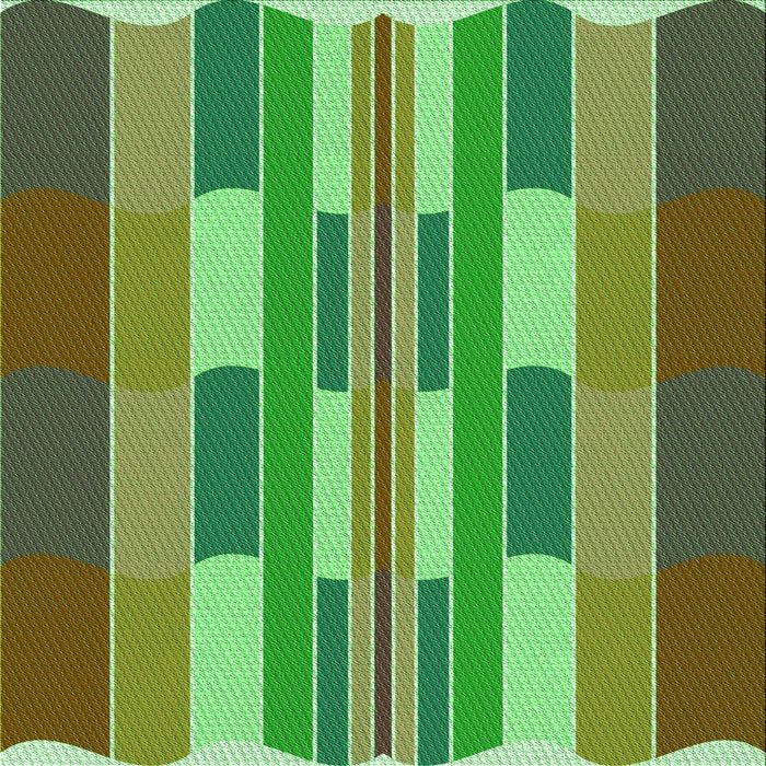 Round Machine Washable Transitional Green Rug, wshpat1430grn