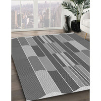 Patterned Gray Rug, pat1430gry