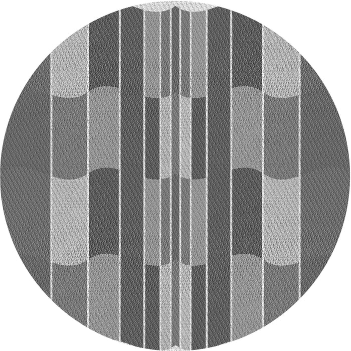 Square Machine Washable Transitional Grey Gray Rug in a Living Room, wshpat1430gry