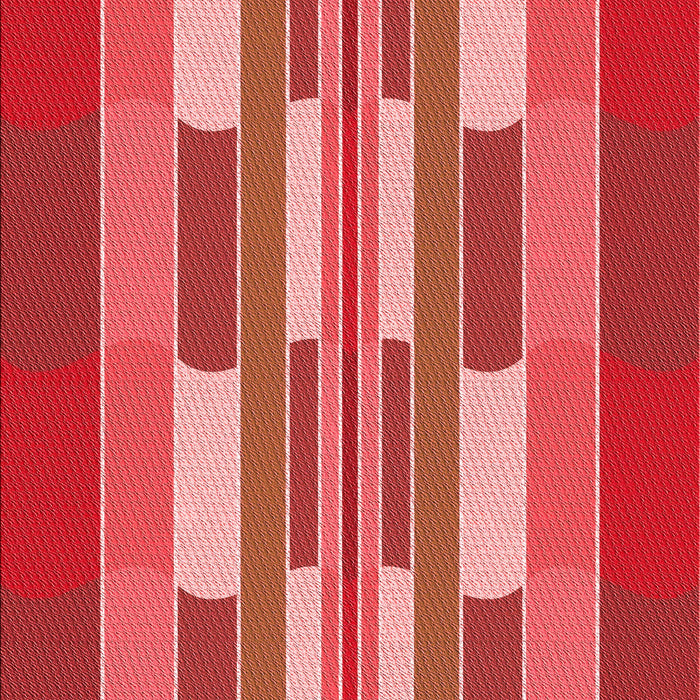 Patterned Red Rug, pat1430rd