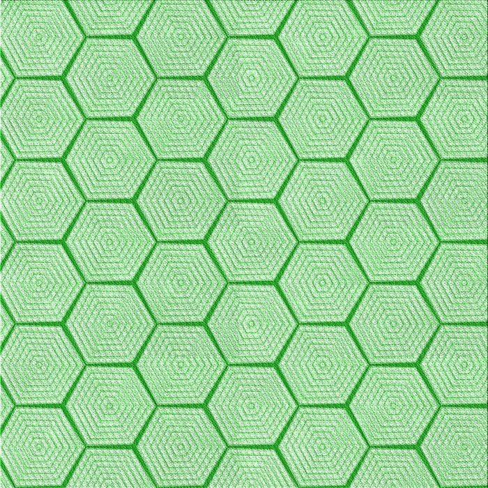 Round Machine Washable Transitional Green Rug, wshpat1432grn