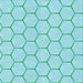 Round Patterned Turquoise Green Rug, pat1432lblu