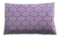 Patterned Rectangular Orchid Purple Lumbar Throw Pillow, 13 inch by 19 inch, lbpat1432pur
