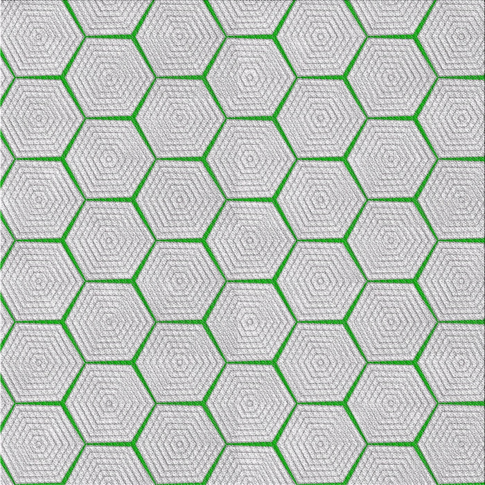 Square Patterned Light Rose Green Novelty Rug, pat1432