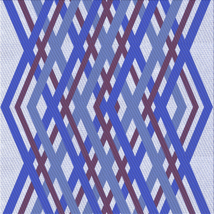 Round Patterned Slate Blue Rug, pat1433blu