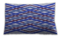 Patterned Rectangular Slate Blue Lumbar Throw Pillow, 13 inch by 19 inch, lbpat1433blu