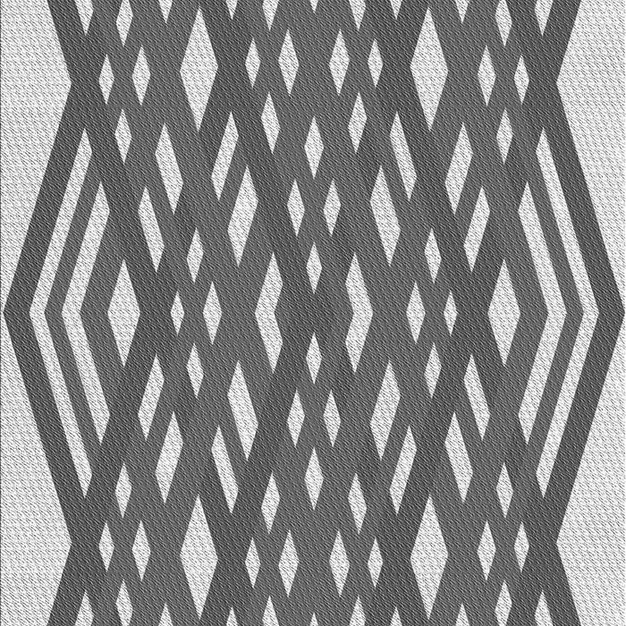 Patterned Cloud Gray Rug, pat1433gry