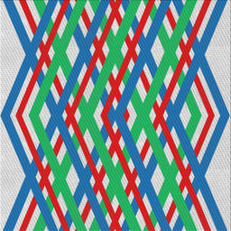 Sideview of Machine Washable Transitional Blue Green Rug, wshpat1433