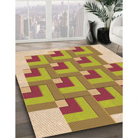 Patterned Red Rug, pat1434org