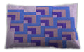 Patterned Rectangular Mauve Purple Lumbar Throw Pillow, 13 inch by 19 inch, lbpat1434pur