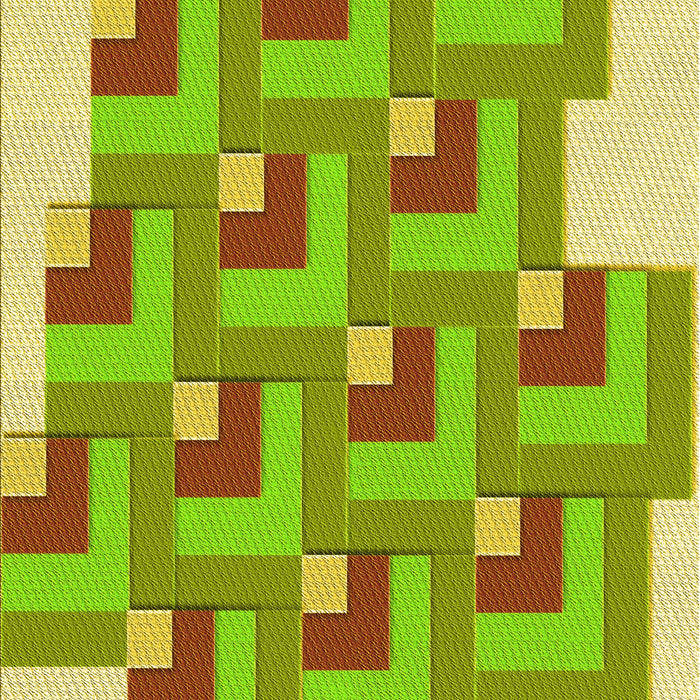 Machine Washable Transitional Green Yellow Green Rug, wshpat1434yw