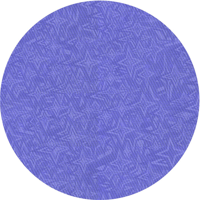 Square Patterned Light Slate Blue Rug, pat1435blu