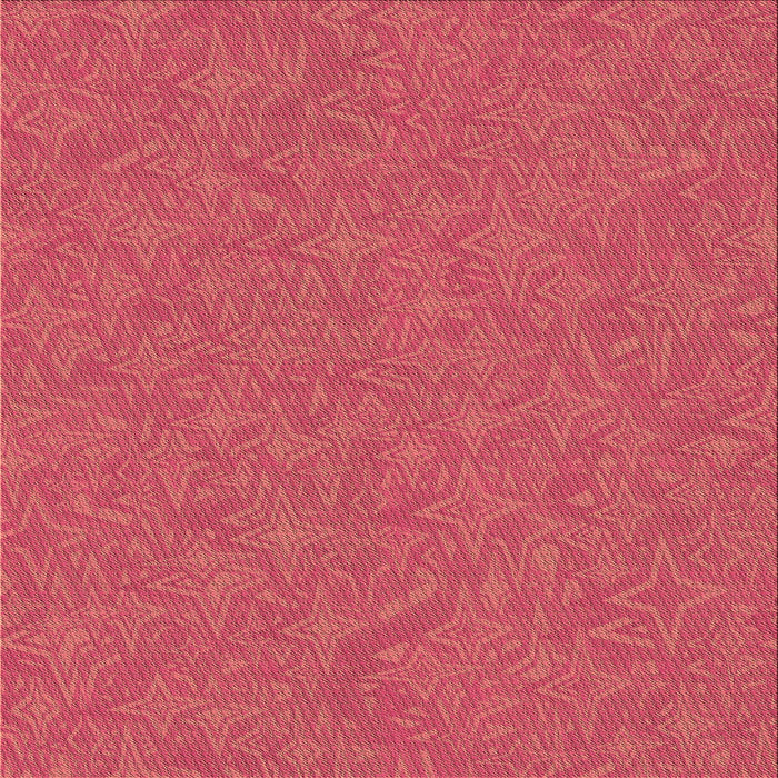 Round Patterned Crimson Red Rug, pat1435brn