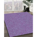 Machine Washable Transitional Purple Rug in a Family Room, wshpat1435lblu