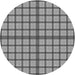 Square Machine Washable Transitional Carbon Gray Rug in a Living Room, wshpat1436gry