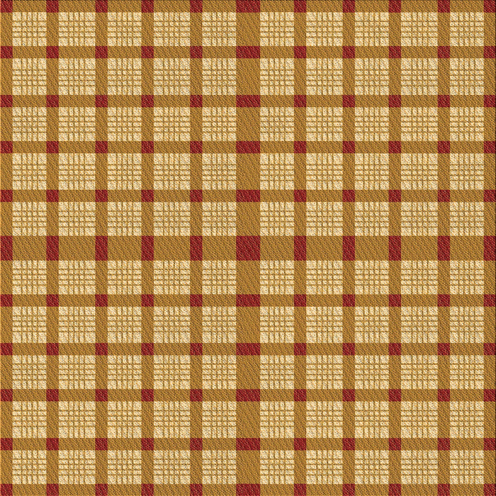 Round Patterned Orange Rug, pat1436org