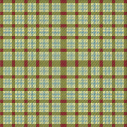 Square Patterned Green Novelty Rug, pat1436