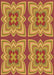 Patterned Red Rug, pat1437org