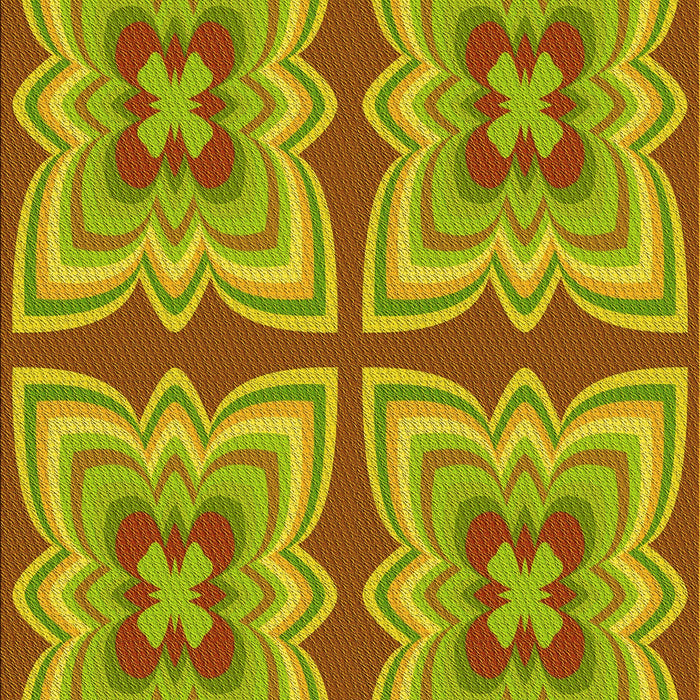 Machine Washable Transitional Green Rug, wshpat1437yw